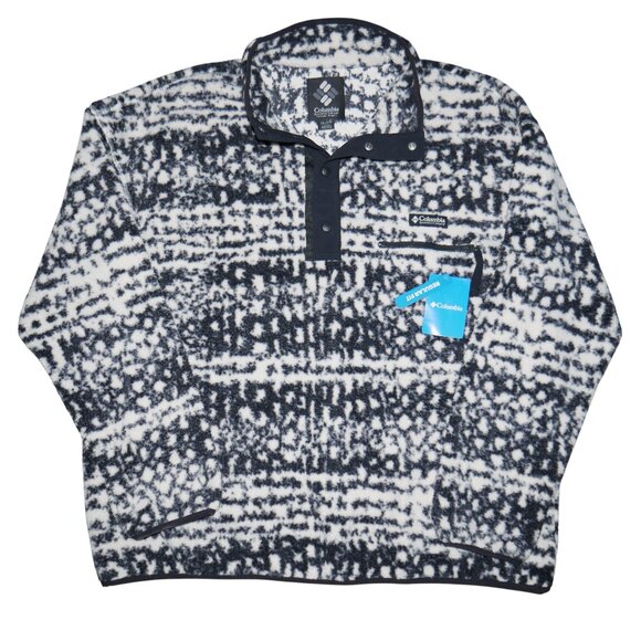 Columbia Helvetia II Printed 1/2-Snap Fleece Jacket Men's Size 2XL Thermal NWT - Picture 11 of 15